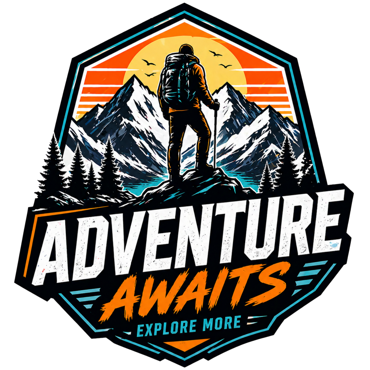 Adventure Awaits Badge