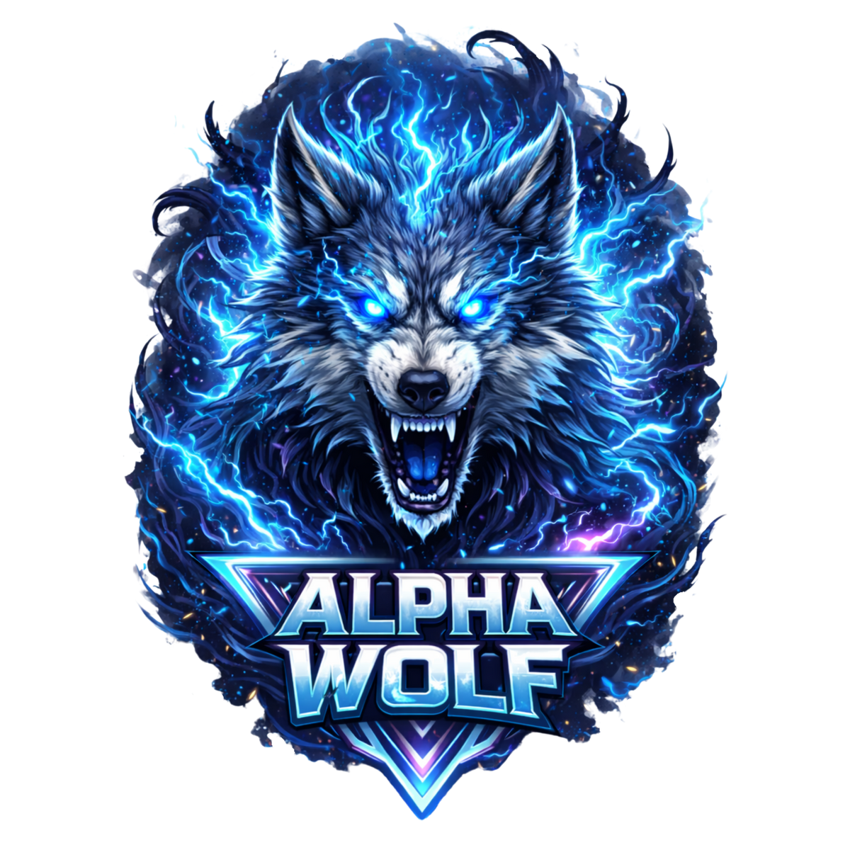Alpha Wolf Blue