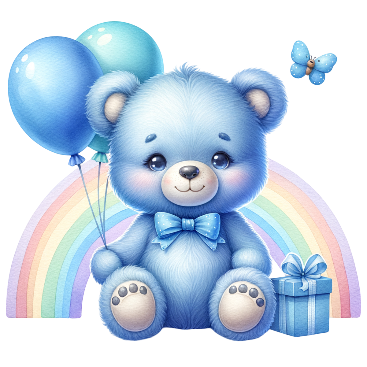 Blue Teddy Bear