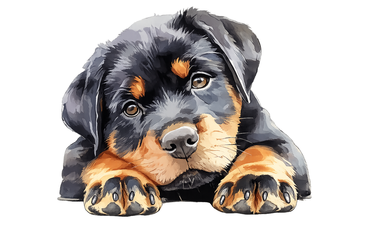 Cute Puppy Portrait
