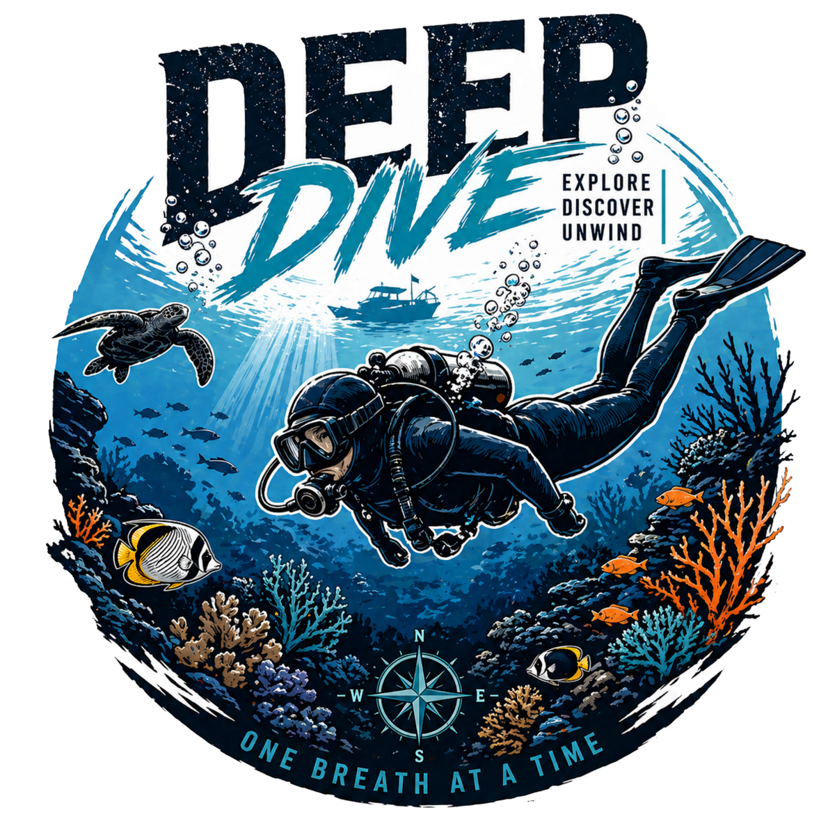 Deep Dive Ocean Explorer