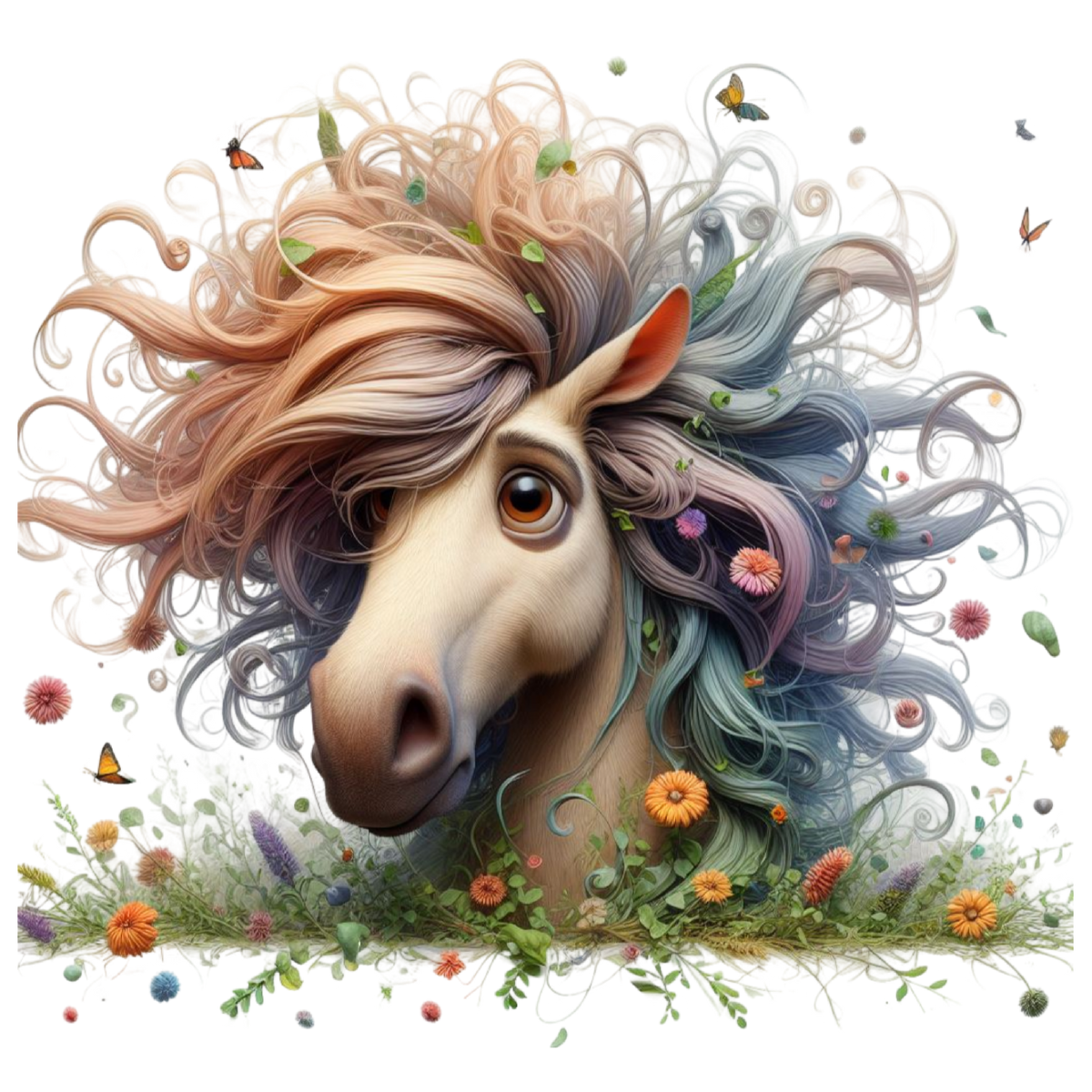 Flower Mane Pony