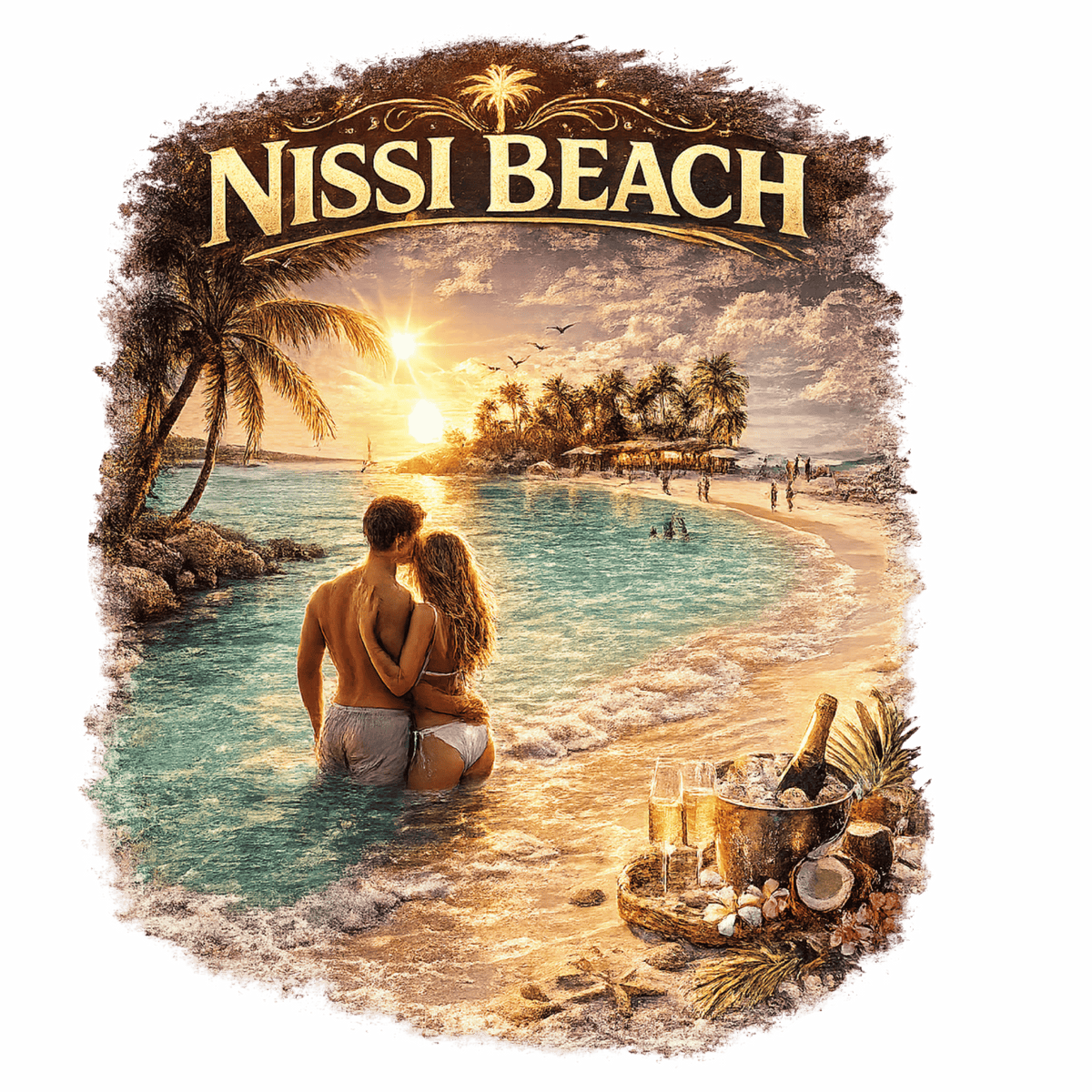 Nissi Beach Golden Romance
