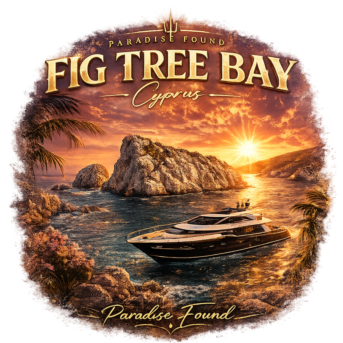 Figg Tree Bay Golden Sunset Cove