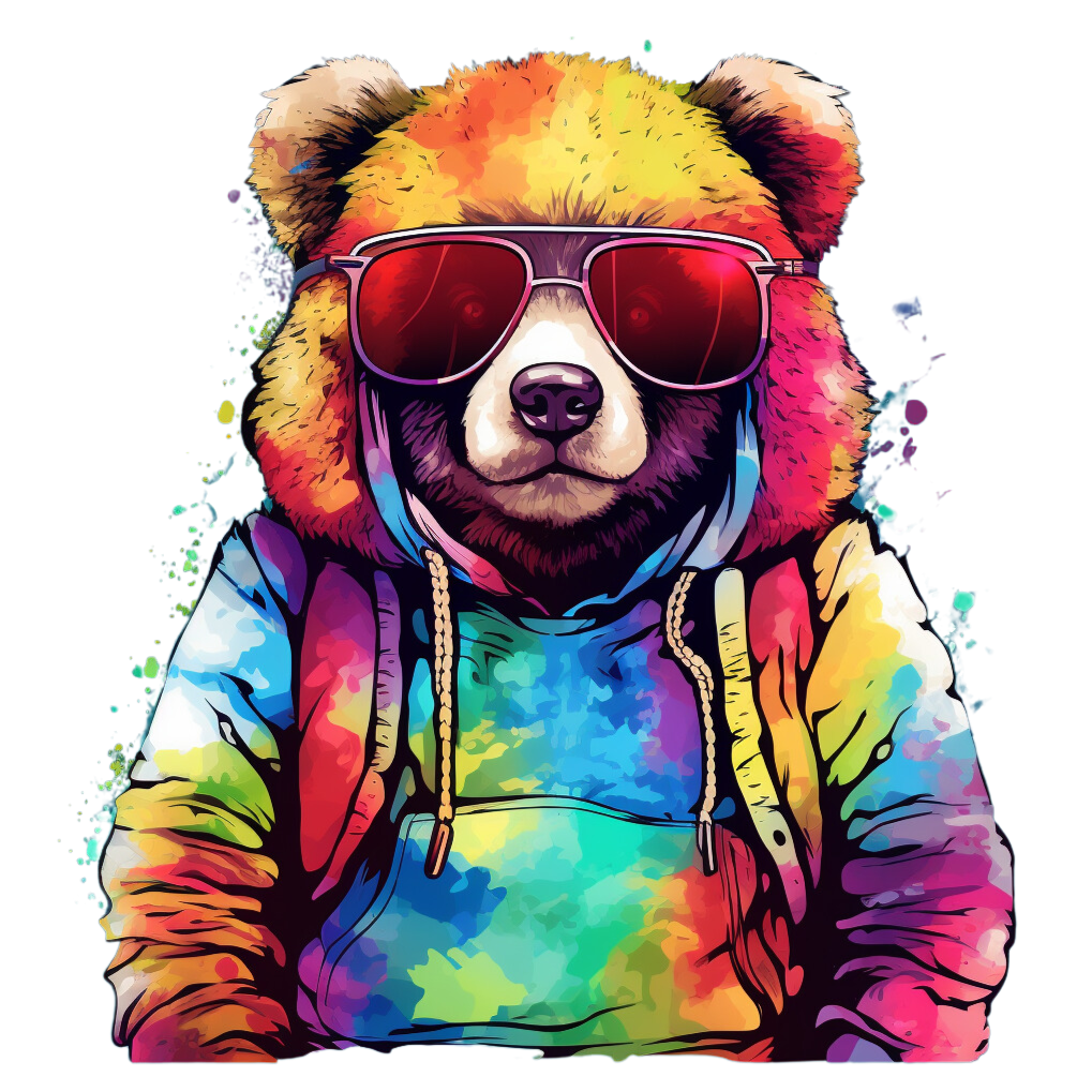 Graffiti Hiphop Teddy Bear