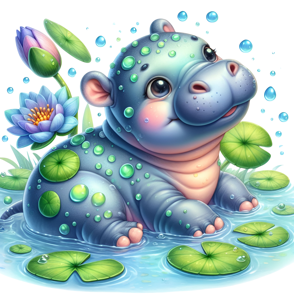 Happy Hippo