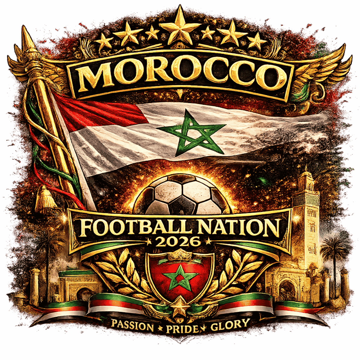 Morocco Football Nation 2026