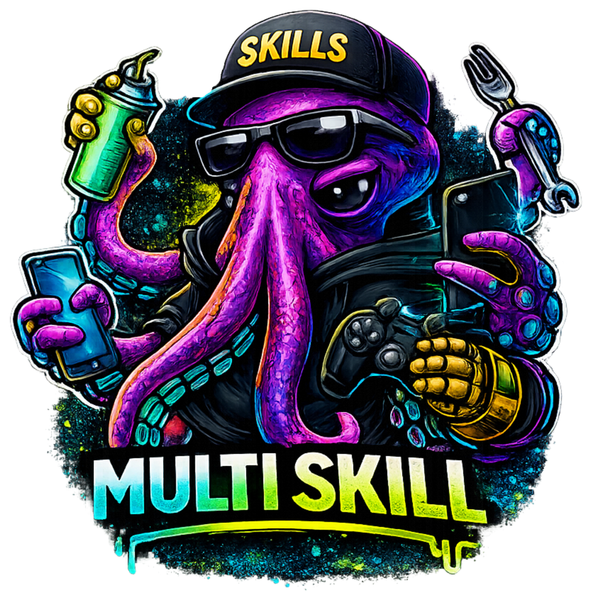 Multi Skill Octopus