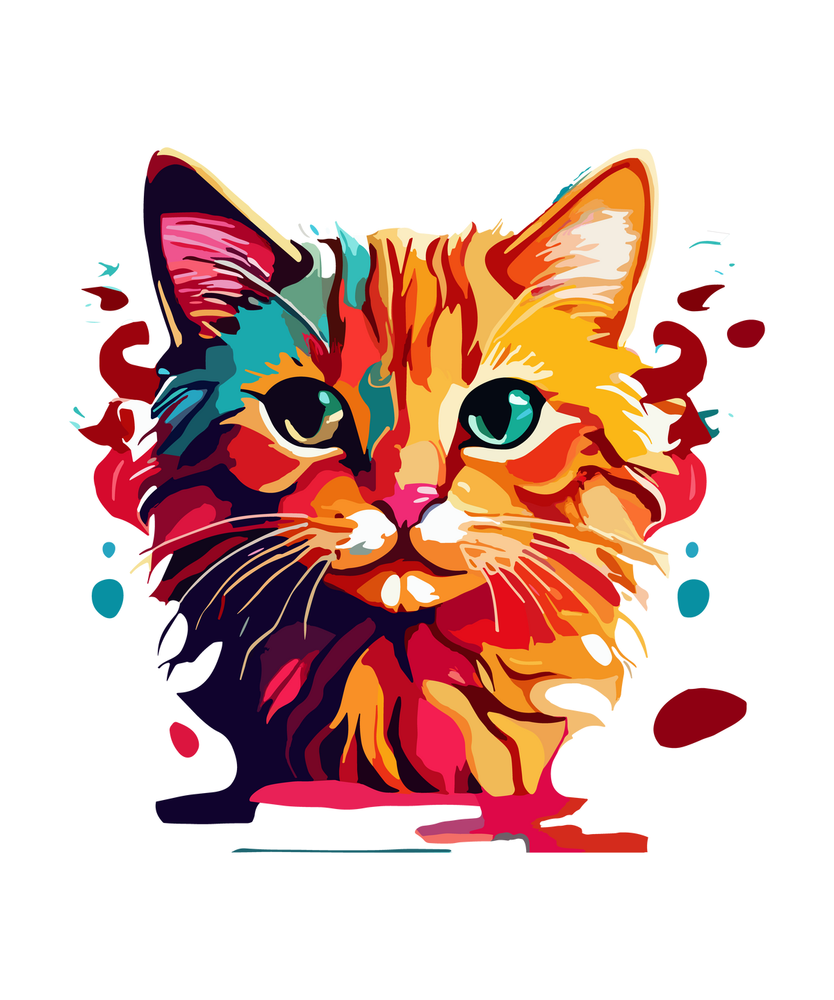 Neon Cat