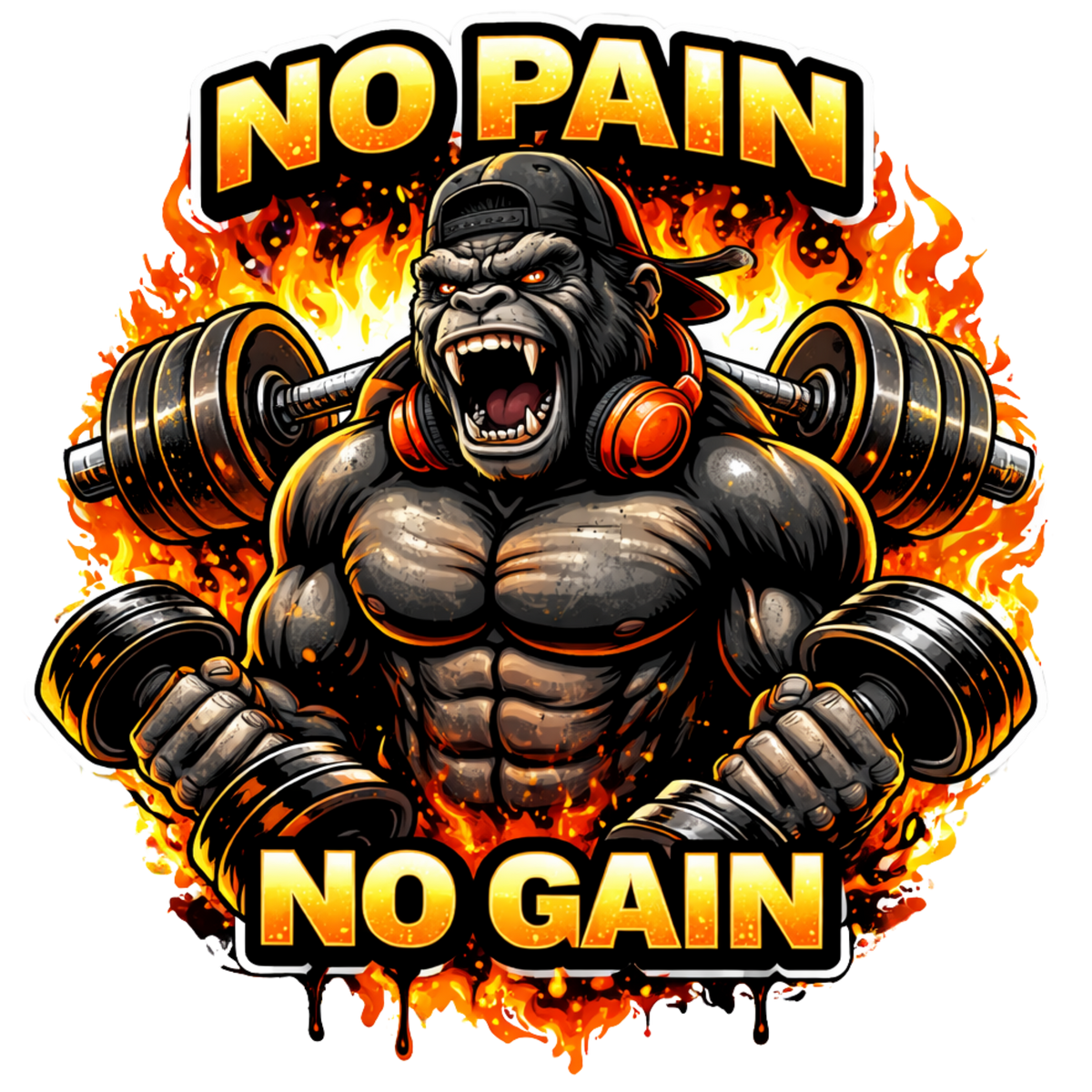 No Pain Gorilla