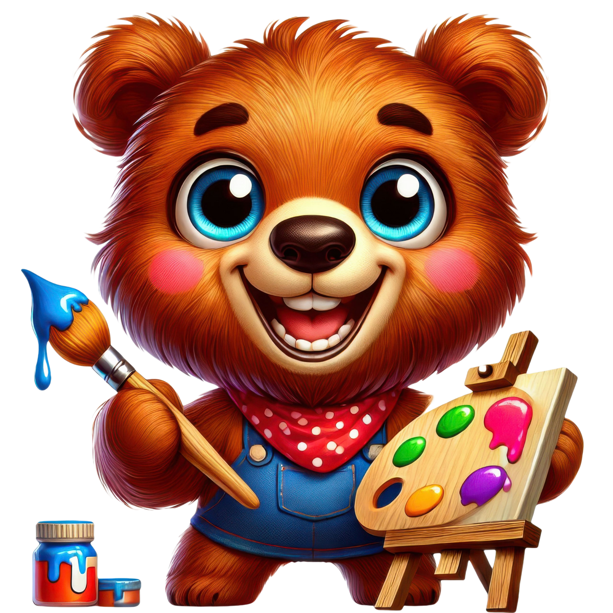 Painter Bear