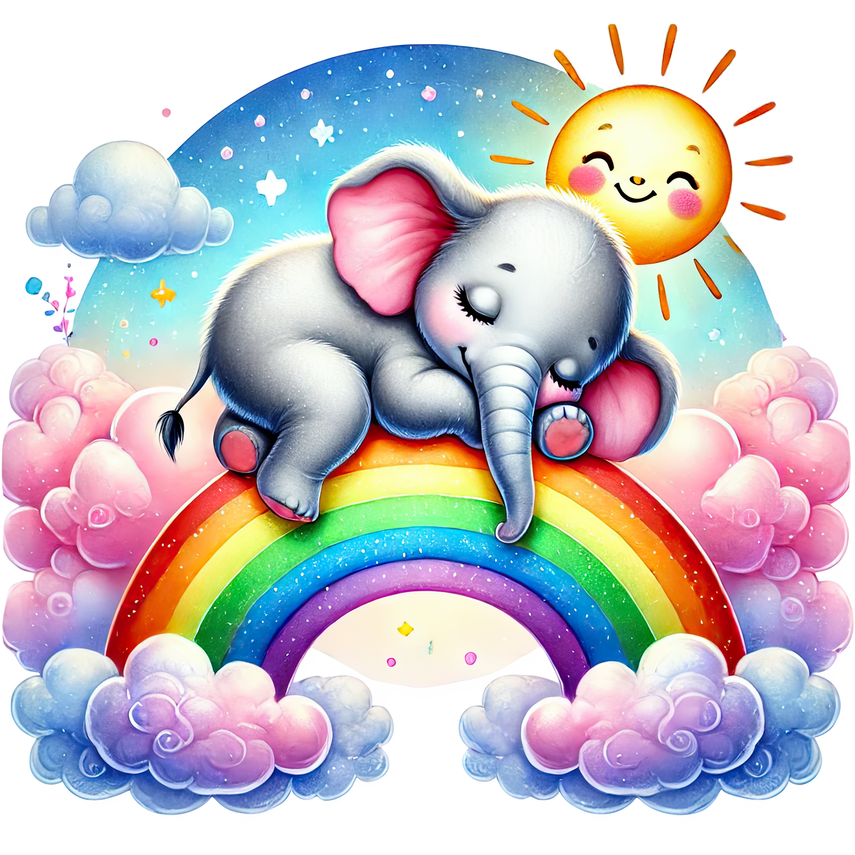 Rainbow Elephant