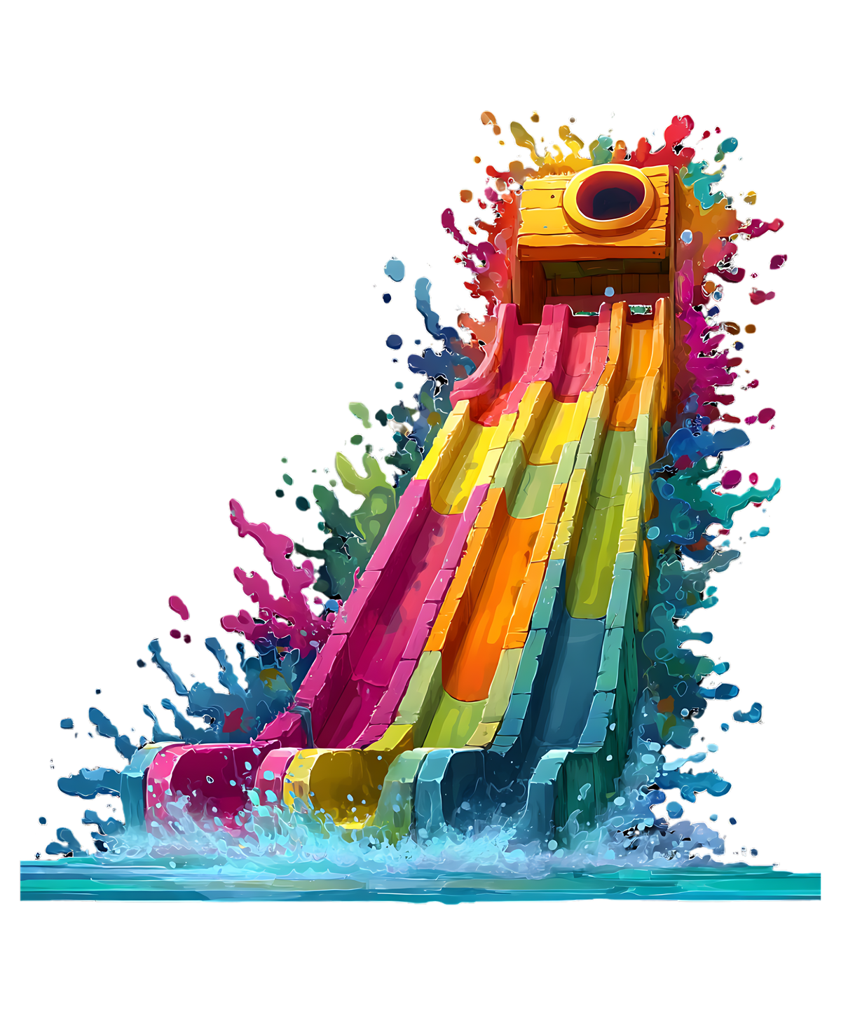 Rainbow Slide