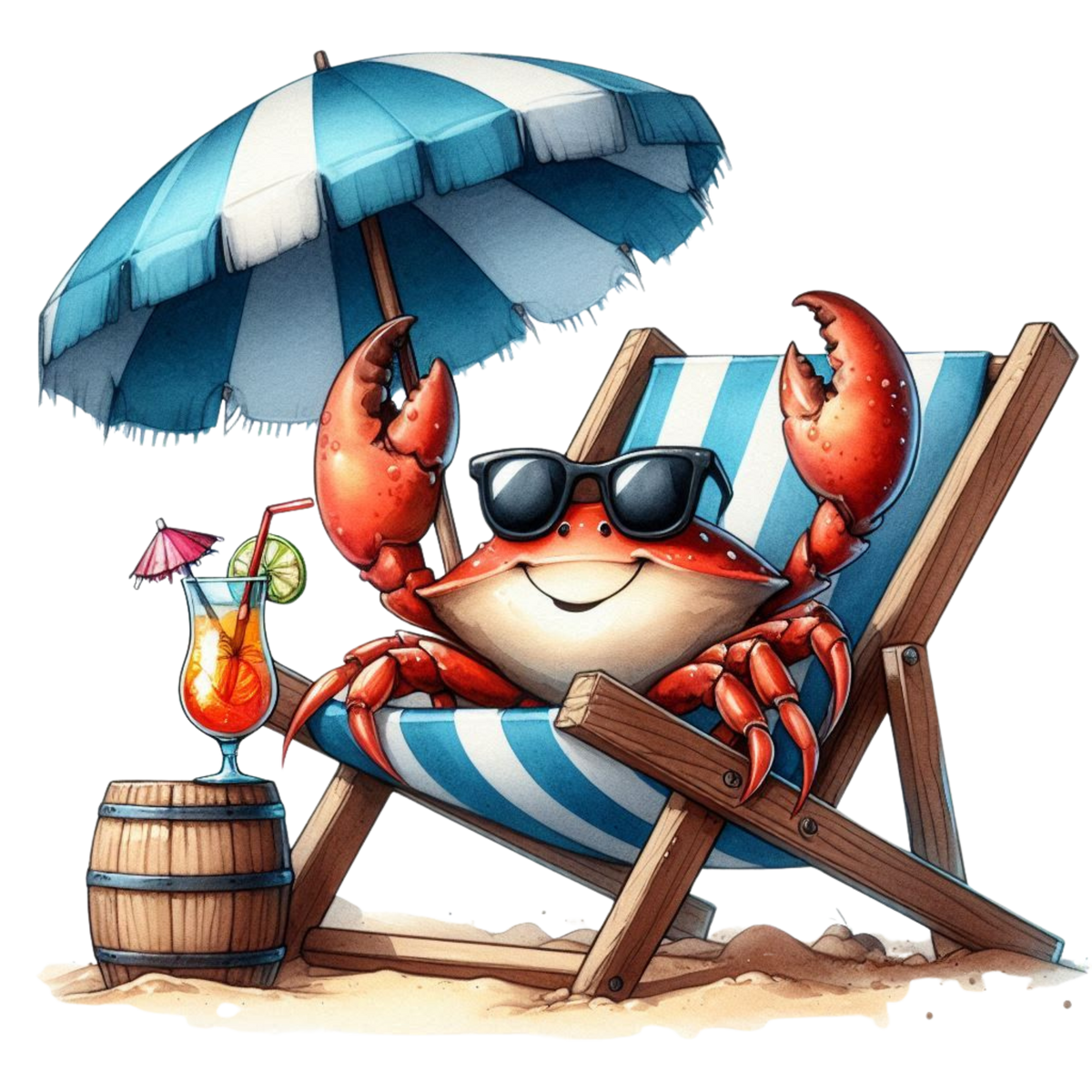 Relaxing Crab