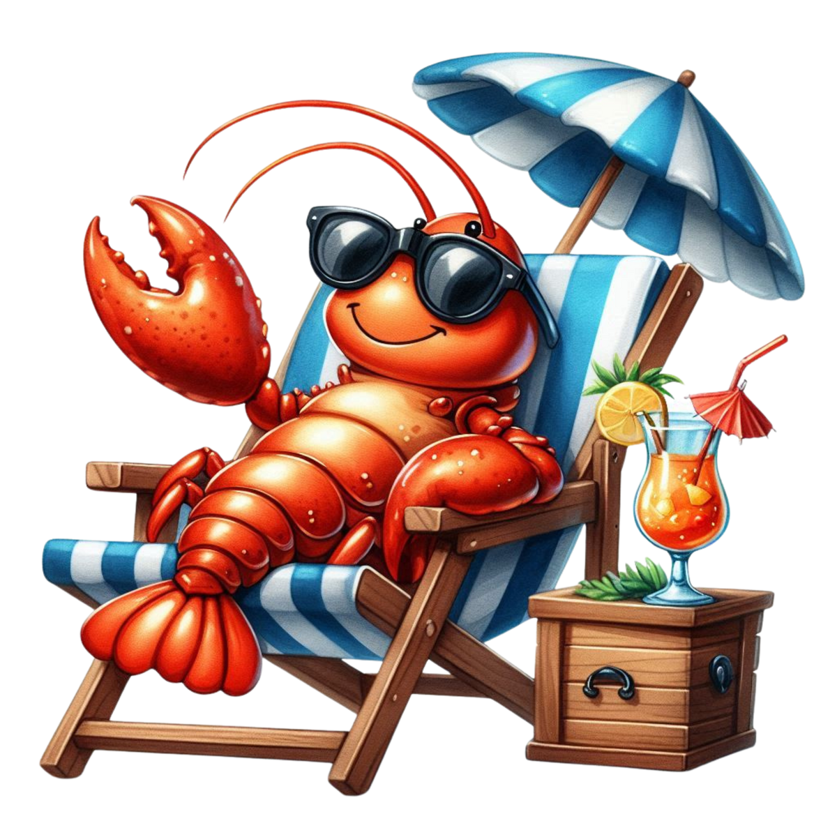Relaxing Lobster