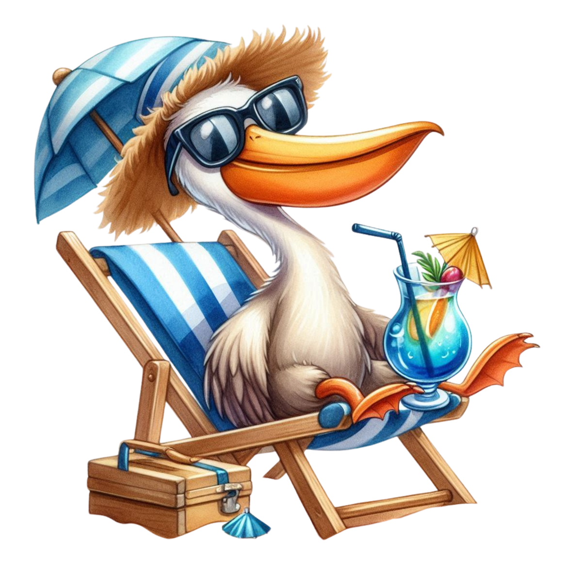 Relaxing Pelican