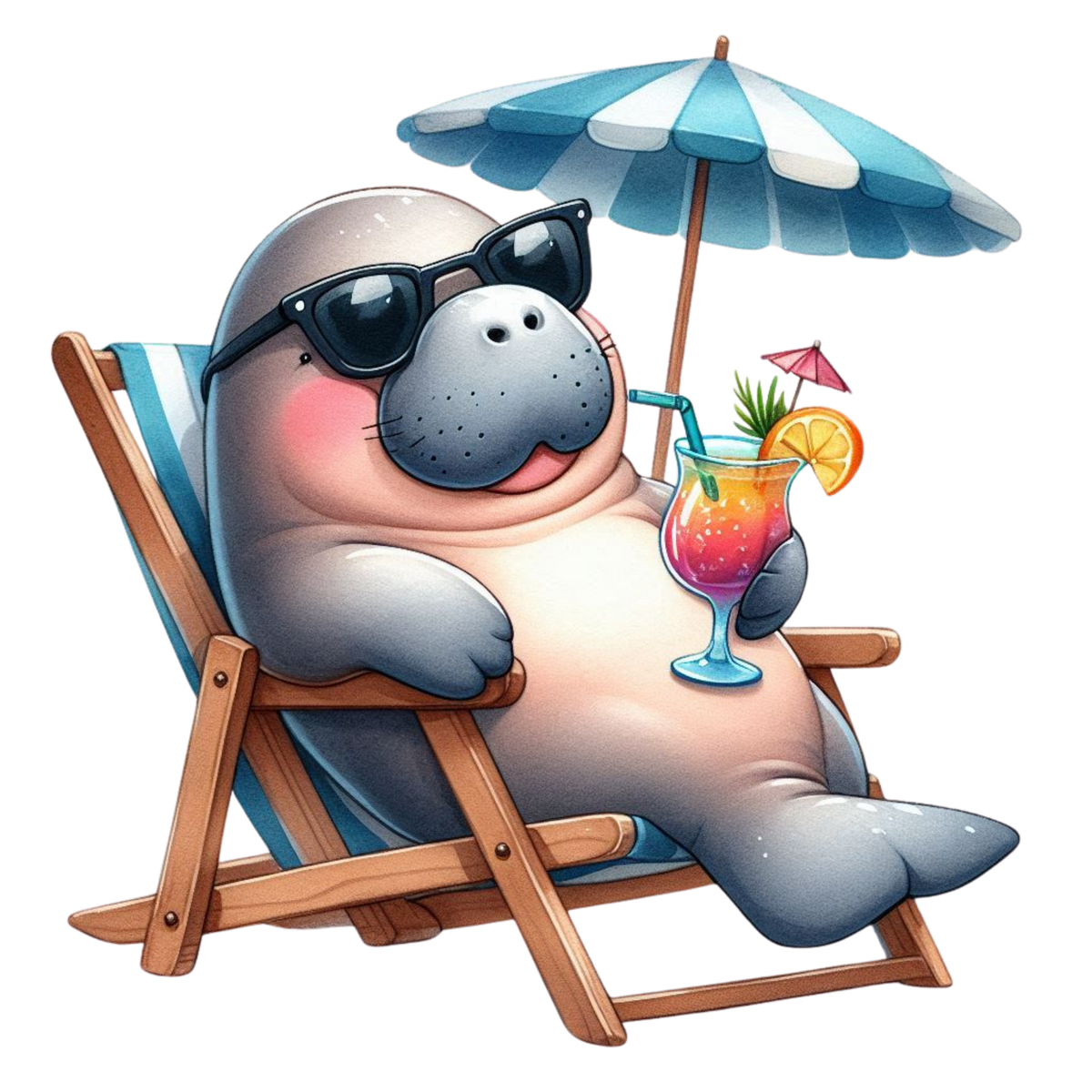 Relaxing Sea Cow