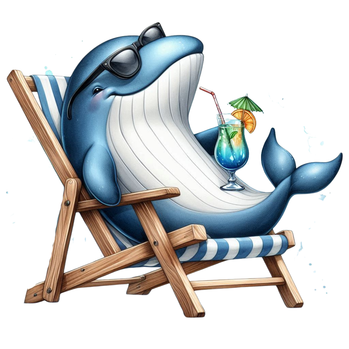 Relaxing Whale