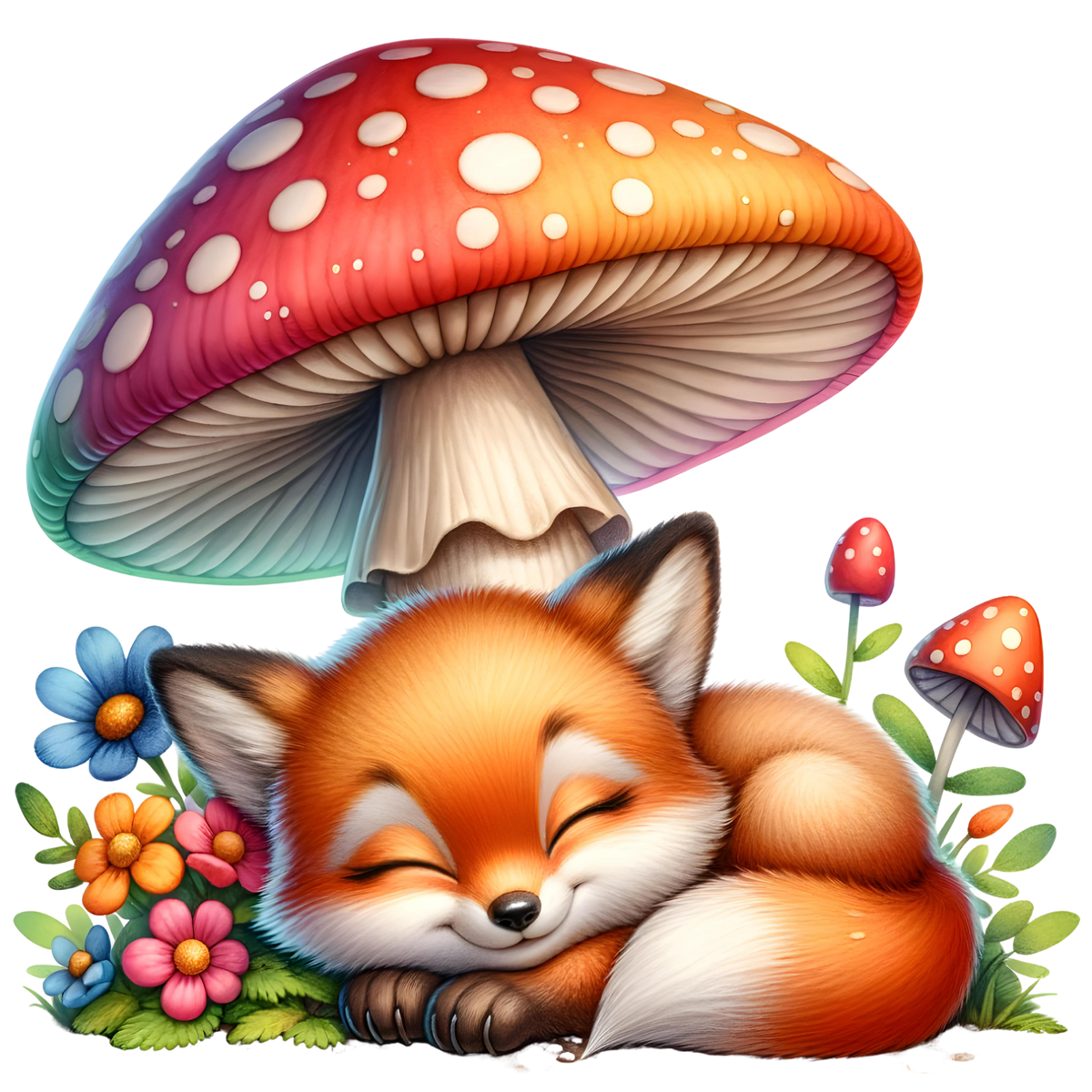 Sleepy Fox