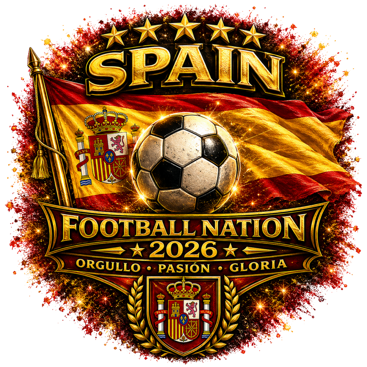 Spain Football Nation 2026
