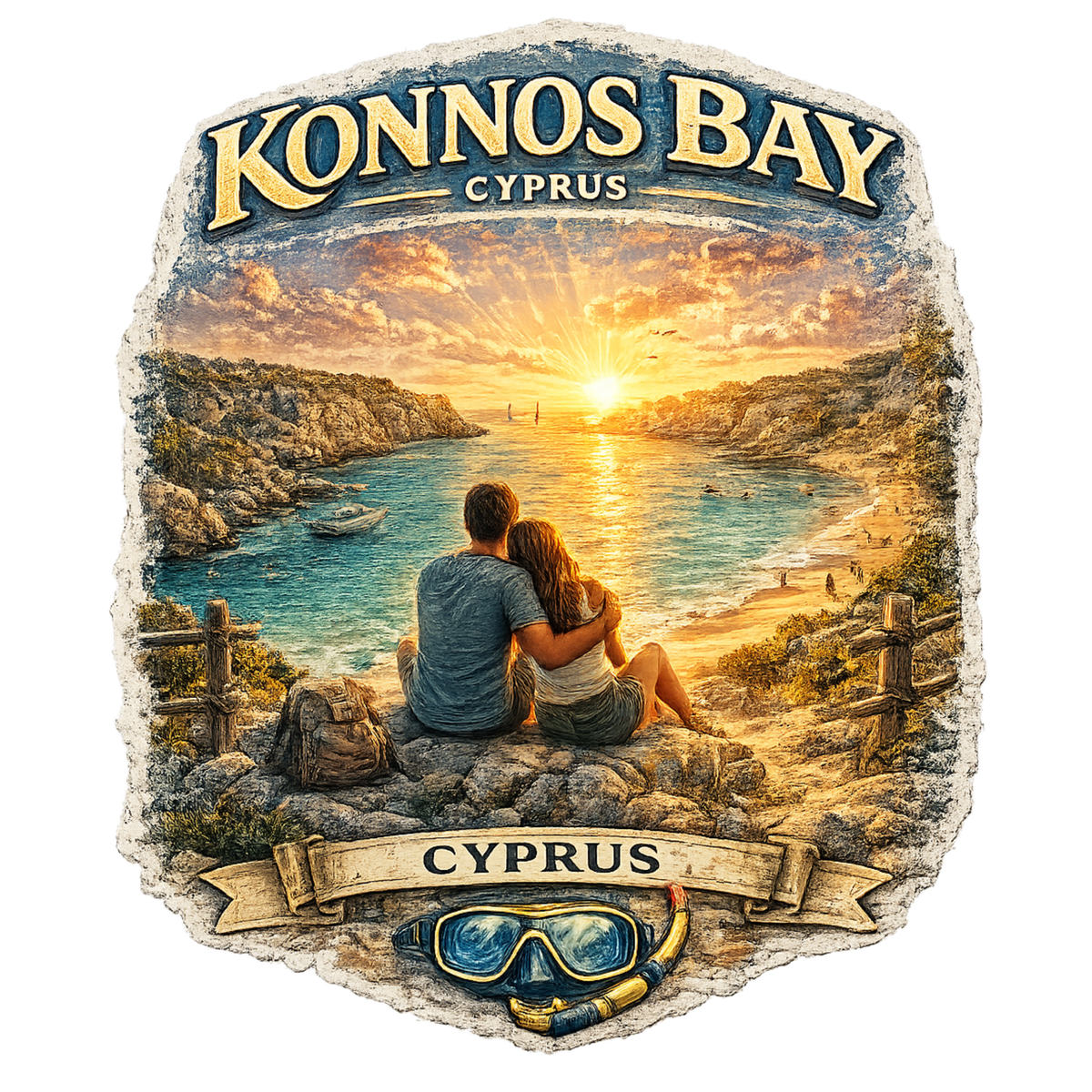 Konnos Bay Sunset Cliff Adventure