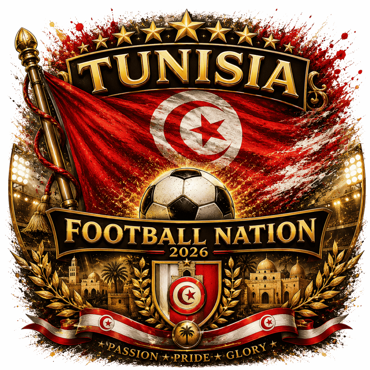 Tunisia Football Nation 2026